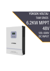  LEXRON 6.2kW MPPT 120-500V PV Input 100A MPPT Inverter Paralellenebilir