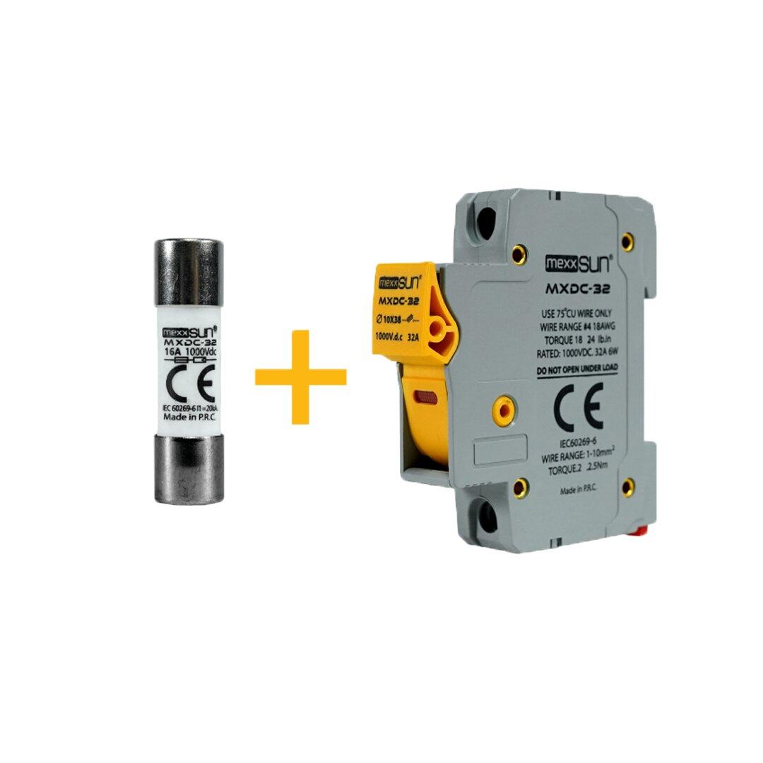 DC Sigorta 1000V 16A