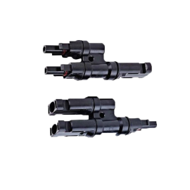 MC4 2'li Paralel Konnektör (2 In 1) 30A 1500V DC IP67 Güneş Paneli Bağlantı Aparatı (10 Adet)