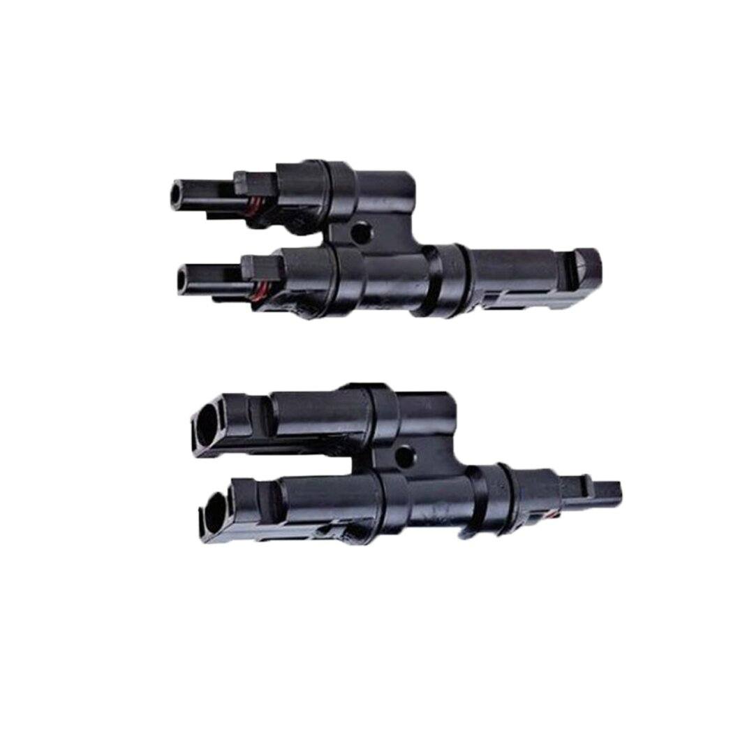 MC4 2'li Paralel Konnektör (2 In 1) 30A 1500V DC IP67 Güneş Paneli Bağlantı Aparatı (10 Adet)