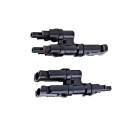 MC4 2'li Paralel Konnektör (2 In 1) 30A 1500V DC IP67 Güneş Paneli Bağlantı Aparatı (10 Adet)