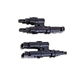 MC4 2'li Paralel Konnektör (2 In 1) 30A 1500V DC IP67 Güneş Paneli Bağlantı Aparatı (10 Adet)
