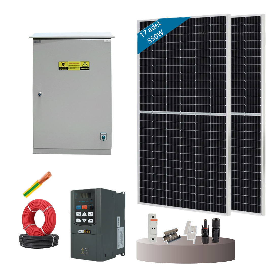 CksEnerji 5,5Hp - 4kW Trifaze Pompa Hazır Sulama Paketi