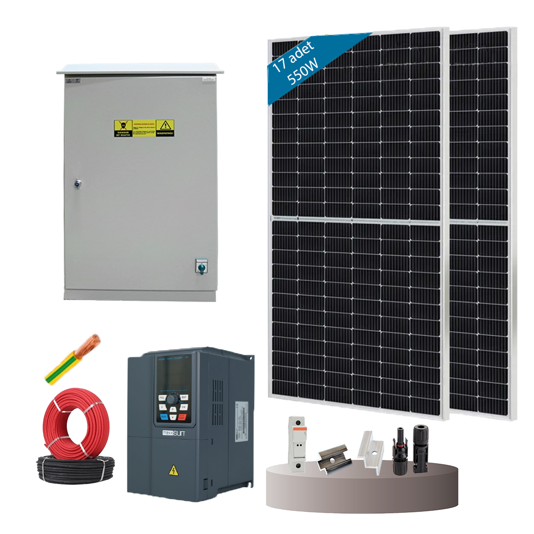 CksEnerji 7,5Hp - 5,5kW Trifaze Pompa Hazır Sulama Paketi