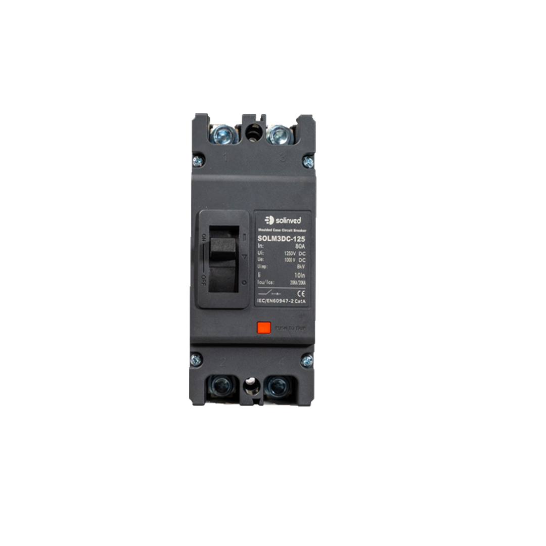 80A 1000V 2 Kutuplu DC Şalter – SOLM3DC-80