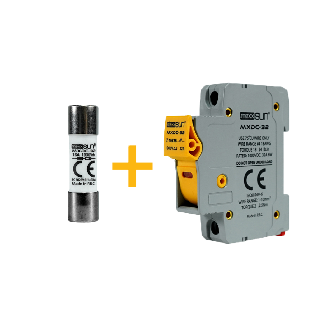 DC Sigorta 1000V 16A - 12 Adet