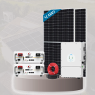 Şebeke Destekli On-Grid Hibrit Solar Güneş Enerji Sistemi 12kW Monofaze (6.6kWh)