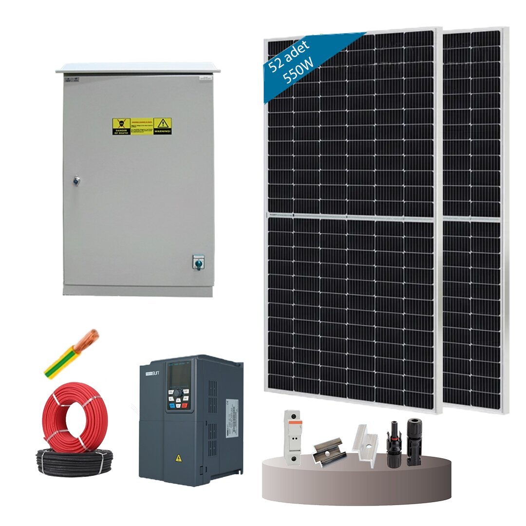 CksEnerji 25Hp - 18,5kW Trifaze Pompa Hazır Sulama Paketi
