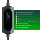 Cks Enerji Taşınabilir Elektrikli Araç Şarj Cihazı 3,5 Kw 16A Monofaze Schuko Fiş 15 Metre(Türkçe Menü) YERLİ ÜRETİM