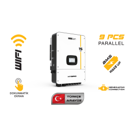 Mexxsun 15kW Hibrit Trifaz LV On-Grid İnverter