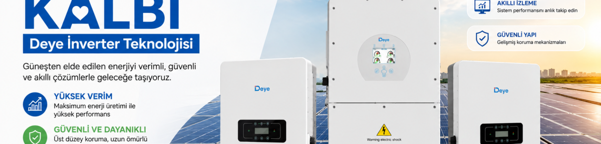 Güneş Enerjisinin Kalbi: Deye İnverter Teknolojisi