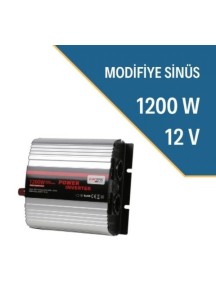 CARSPA İnverter 12V 1200W Modifiye Sinüs