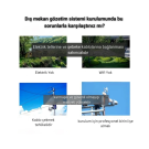 CksEnerji 3Mp 4G Sim Kartlı Güneş Enerjili 360° Hareketli Akıllı Kamera Uygulama Kontrol CksEnerji 3Mp 4G Sim Kartlı Güneş Enerjili 360° Hareketli Akıllı Kamera Uygulama Kontrol
