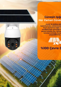 CksEnerji Sim Kartlı 360 Hareketli Güneş Enerjili 1080p Kamera Türkçe Program Son Sürüm 7/24 KAYIT PTZ 4G