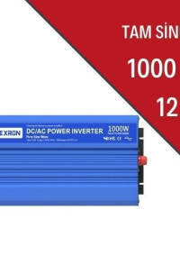  LEXRON Inverter Tam Sinüs 1000W/12V