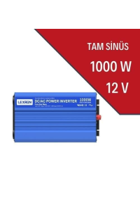  LEXRON Inverter Tam Sinüs 1000W/12V