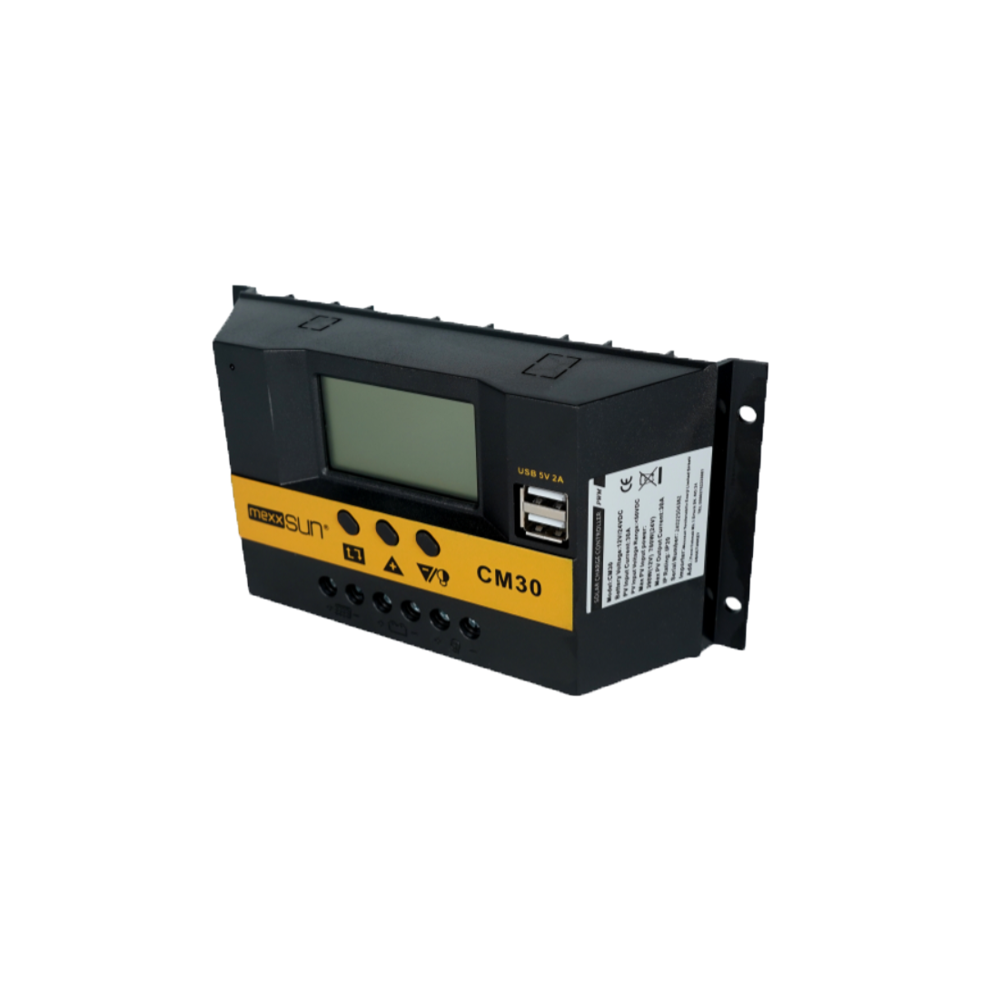 MEXXSUN Sarj Kontrol Cihazı 30A PWM 12/24V (CM30)