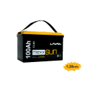 Mexxsun 12,8 V 100 Ah Lityum Demir Fosfat Akü LiFePo4