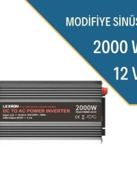 LEXRON Inverter Modıfıye Sınus 12V 2000W 