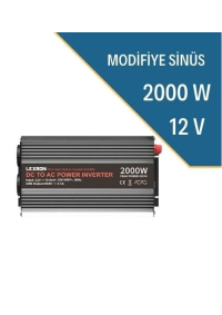 LEXRON Inverter Modıfıye Sınus 12V 2000W 