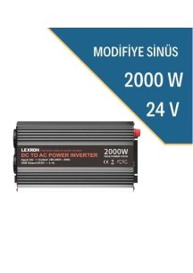 LEXRON 24V 2000W Modıfıye Sınus Inverter