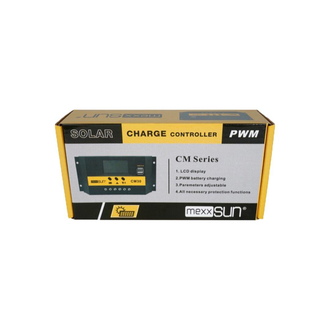 MEXXSUN Sarj Kontrol Cihazı 30A PWM 12/24V (CM30)