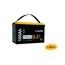 Mexxsun 12,8 V 100 Ah Lityum Demir Fosfat Akü LiFePo4