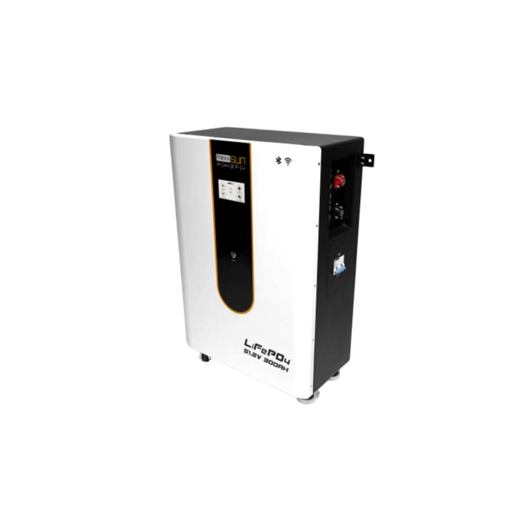 Mexxsun 51.2V 300Ah LiFePO4 Lityum Akü 15kWh