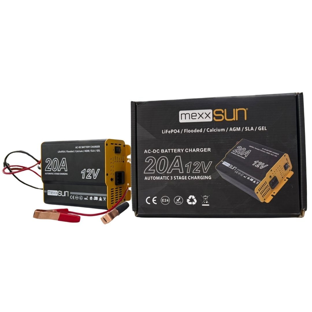 Akü Şarj Cihazı AC-DC 12V - 20A Tüm Akülerle Uyumlu (2 Yıl Garanti)