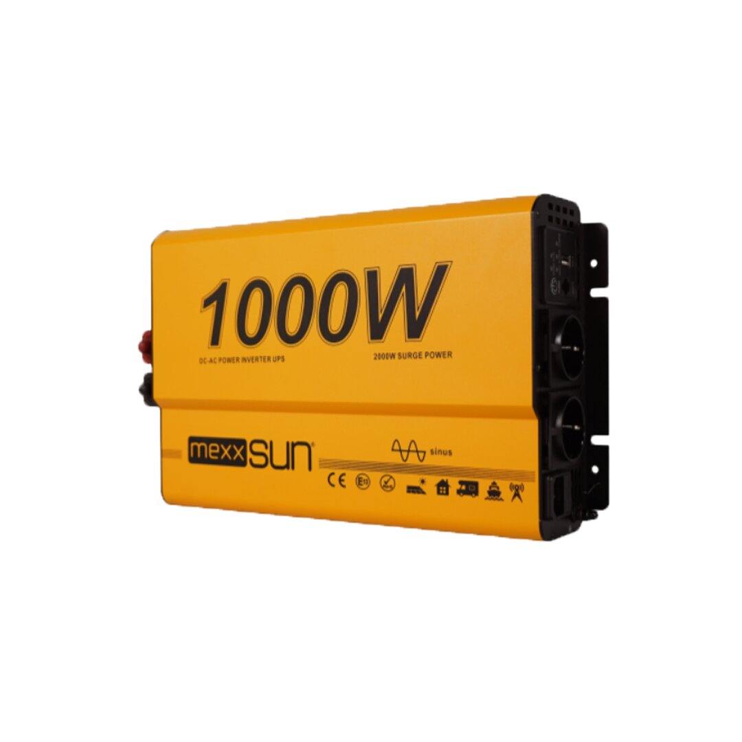 12V Volt - 1000W Watt Tam Sinüs Şarjlı (UPS) İnverter (220V Çevirici)
