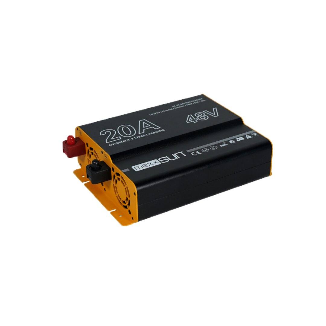 Akü Şarj Cihazı AC-DC 48V - 20A Tüm Akülerle Uyumlu (2 Yıl Garanti)