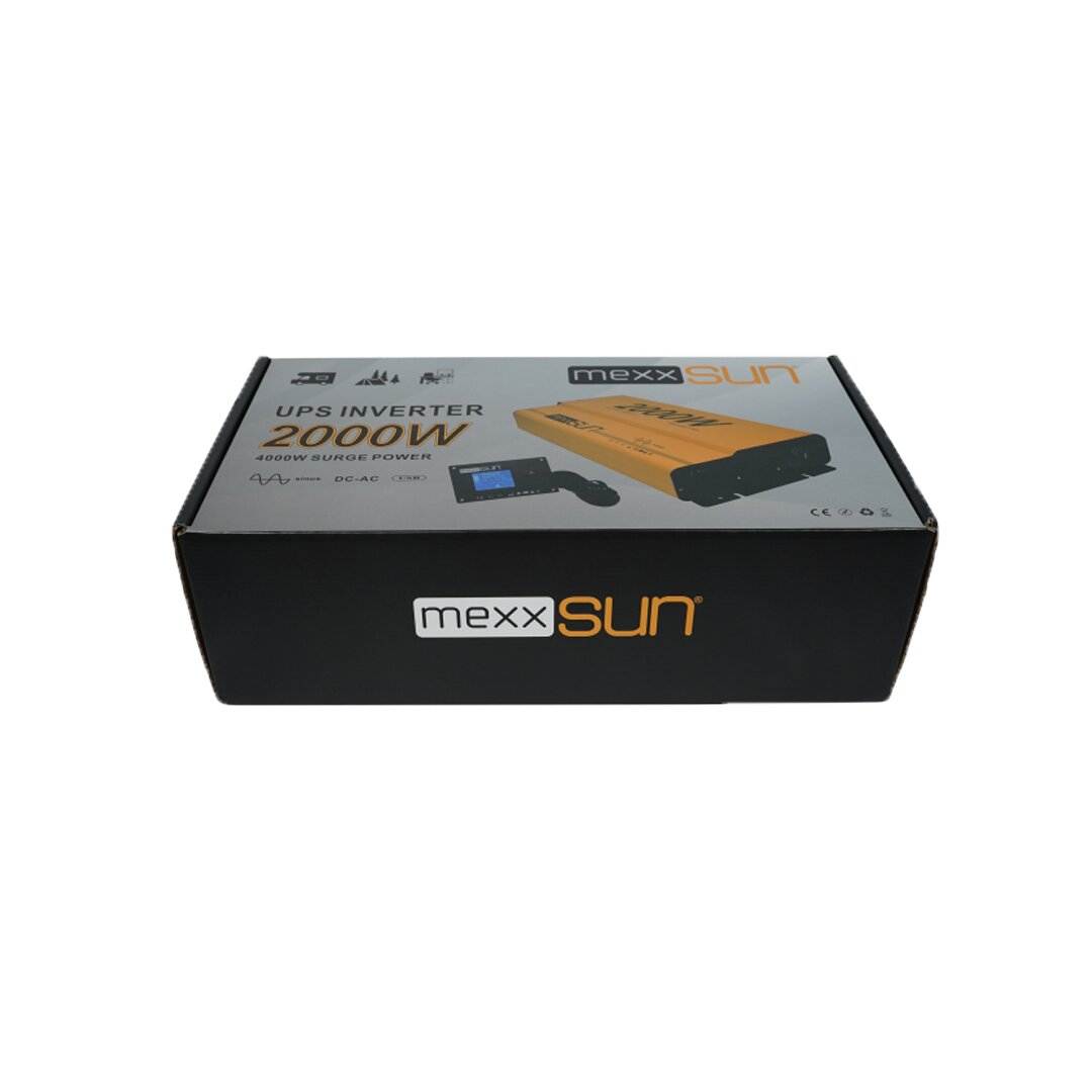 12V Volt - 2000W Watt Tam Sinüs Şarjlı (UPS) İnverter (220V Çevirici)