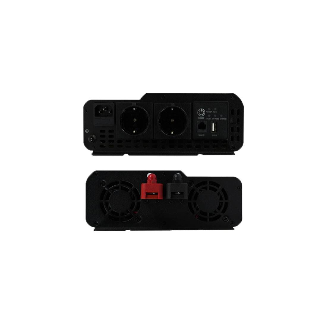 12V Volt - 2000W Watt Tam Sinüs Şarjlı (UPS) İnverter (220V Çevirici)