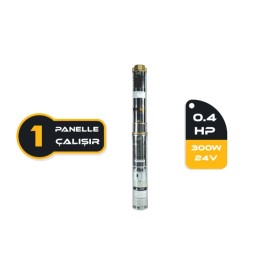 DC Pompa 0.4 Hp / 300W / 24V DC Solar Dalgıç Pompa