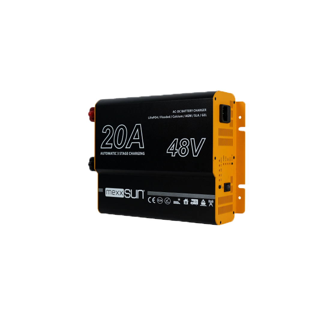 Akü Şarj Cihazı AC-DC 48V - 20A Tüm Akülerle Uyumlu (2 Yıl Garanti)