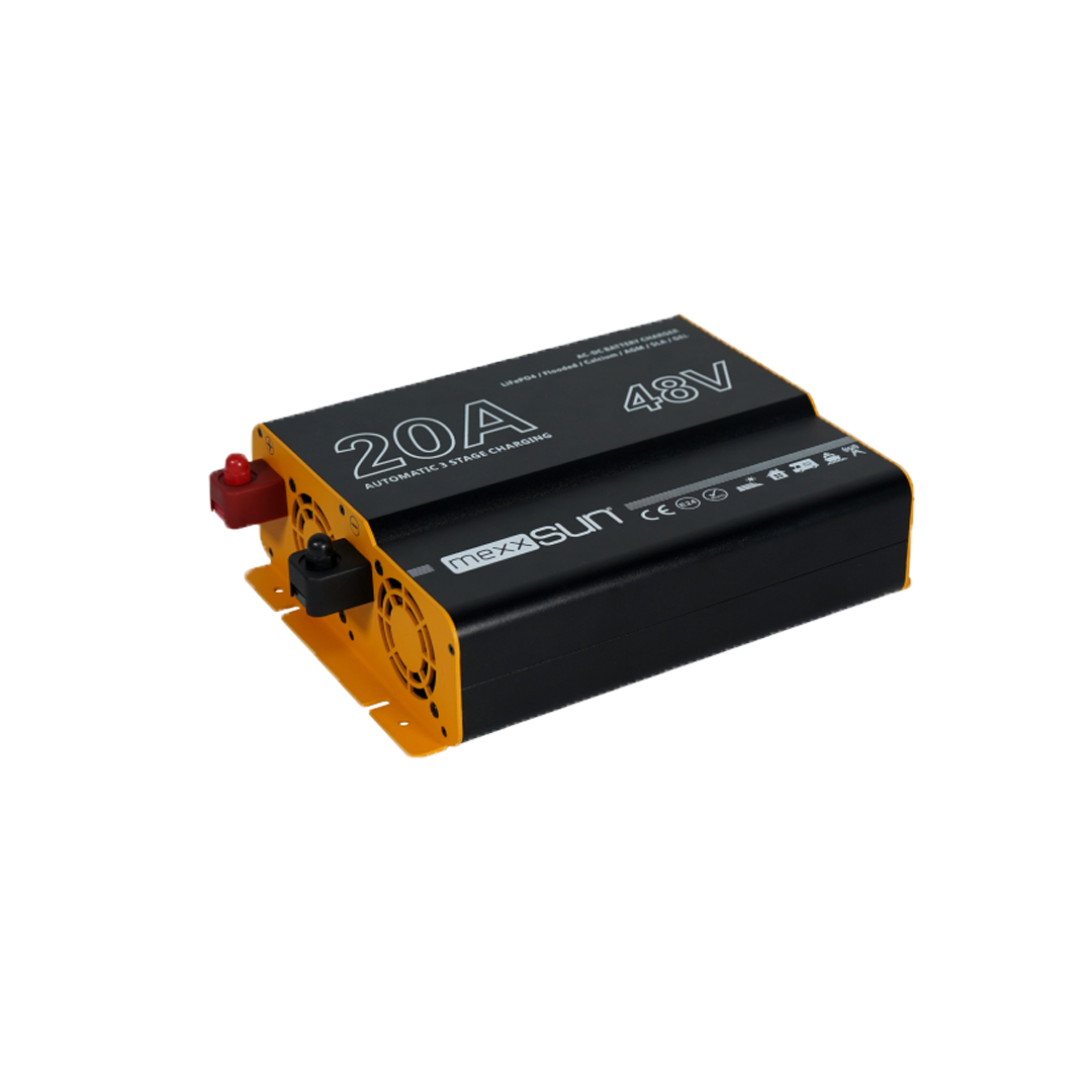 Akü Şarj Cihazı AC-DC 48V - 20A Tüm Akülerle Uyumlu (2 Yıl Garanti)