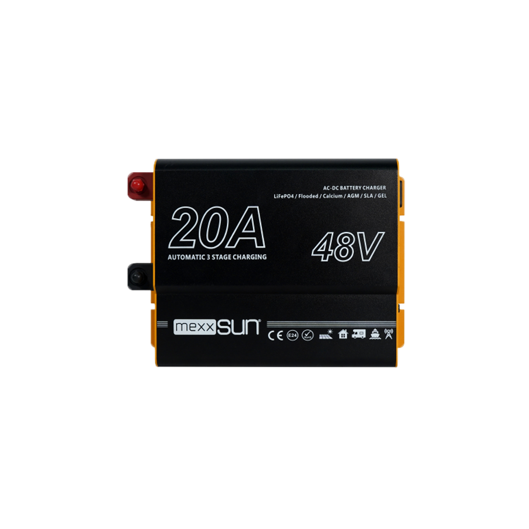 Akü Şarj Cihazı AC-DC 48V - 20A Tüm Akülerle Uyumlu (2 Yıl Garanti)