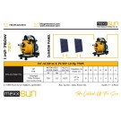 DC Yüzey Pompa 1Hp 750W DC Solar Yüzey Pompası