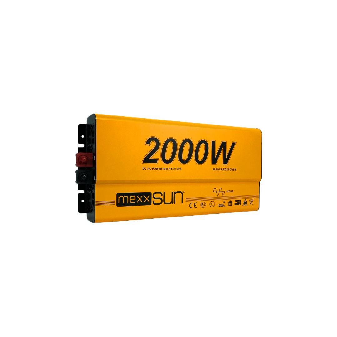 12V Volt - 2000W Watt Tam Sinüs Şarjlı (UPS) İnverter (220V Çevirici)