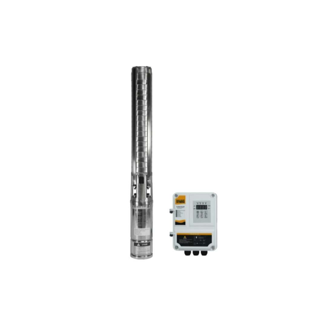 DC Pompa 2Hp / 1500W / 110V DC Solar Dalgıç Pompa Paslanmaz Kademe