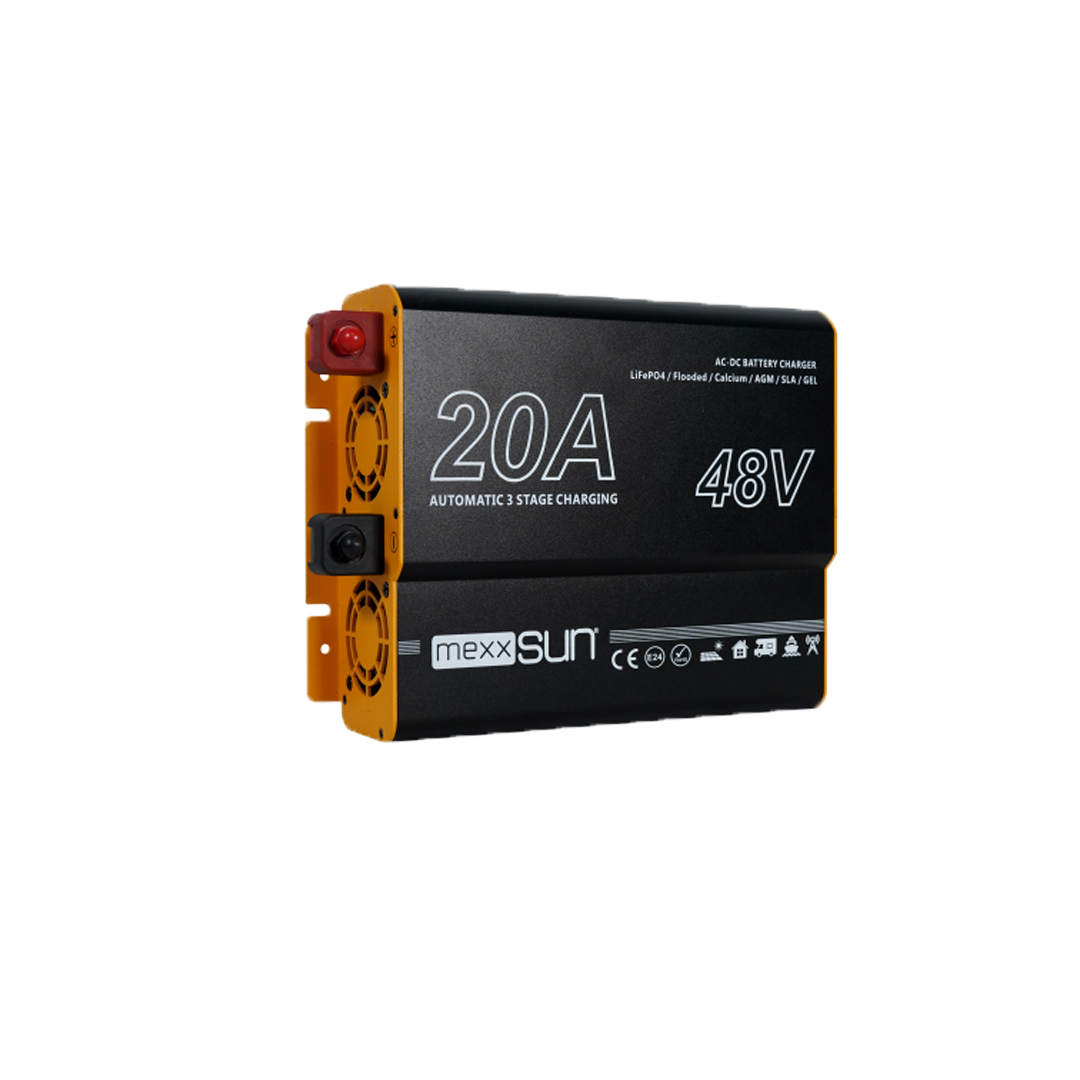 Akü Şarj Cihazı AC-DC 48V - 20A Tüm Akülerle Uyumlu (2 Yıl Garanti)