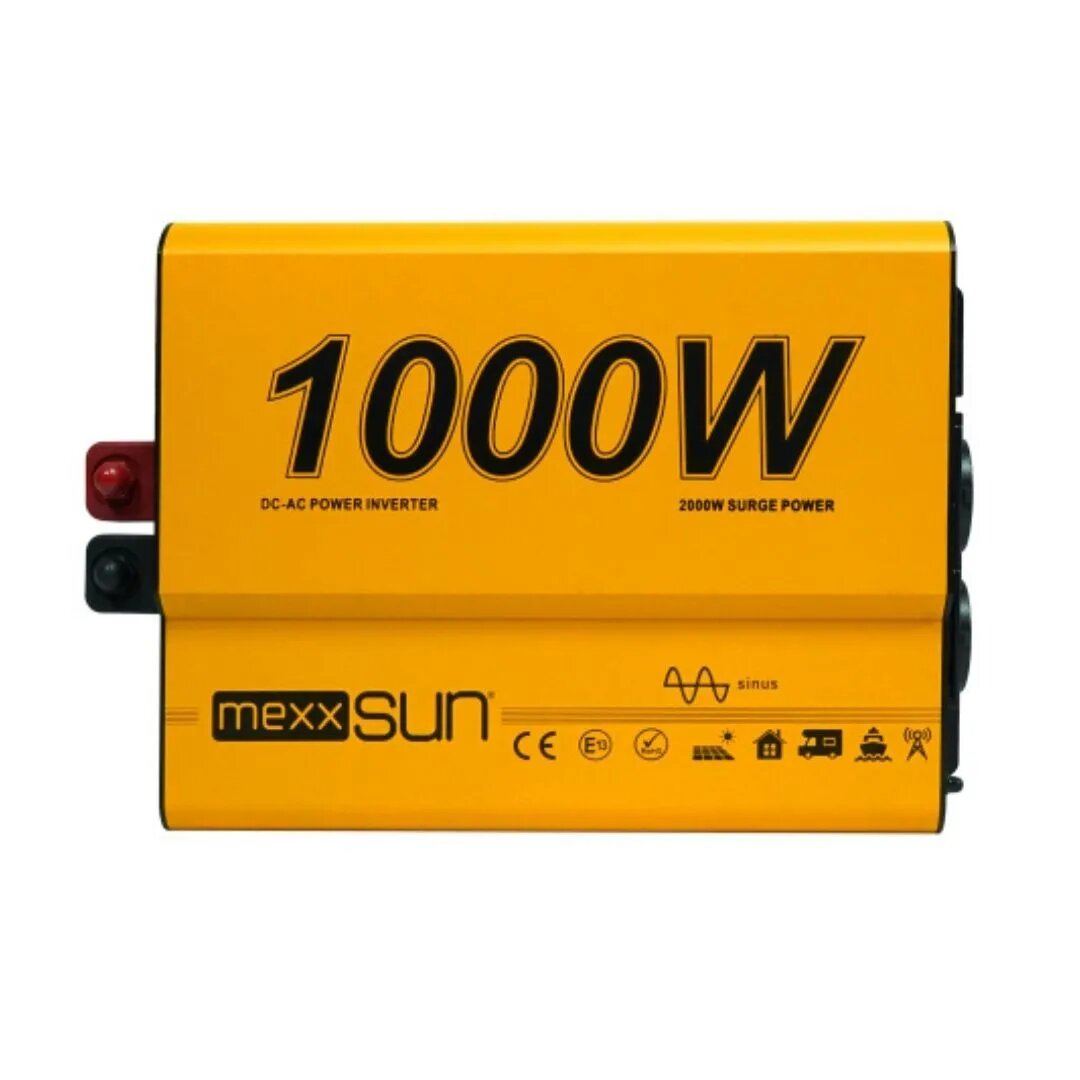 12V Volt - 1000W Watt Tam Sinüs İnverter (220V Çevirici)