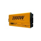 12V Volt - 2000W Watt Tam Sinüs Şarjlı (UPS) İnverter (220V Çevirici)
