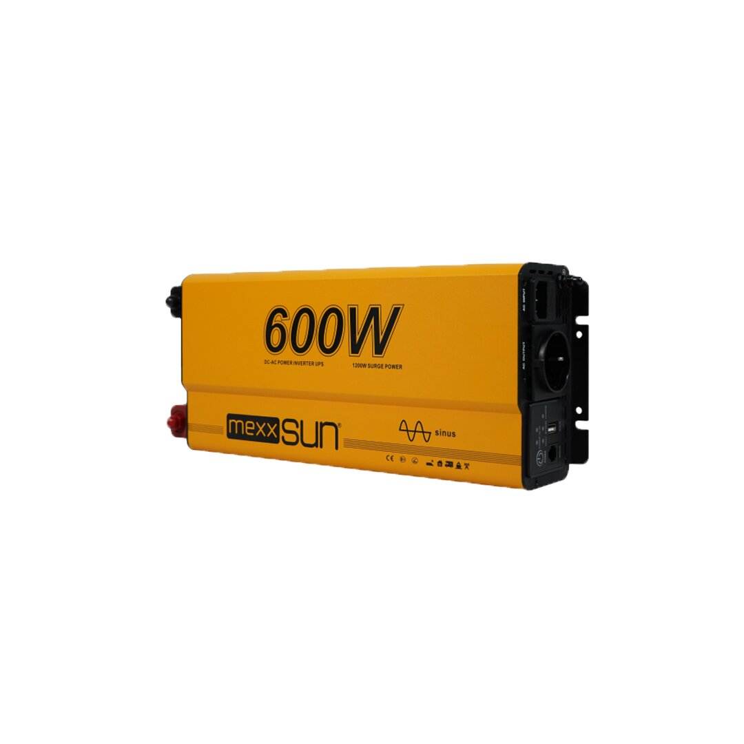 Mexxsun Tam Sinüs UPS (Remote Ekran) 12V 600W