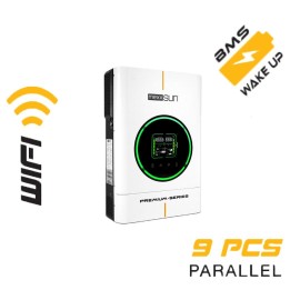 Mexxsun Premium 48V 6kW (Paralel /Wi-Fi/ Dual Output) Akıllı İnverter