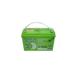 12V 100Ah Kasa Tipi Lityum Akü LiFePO4 Batarya ABS Kasa
