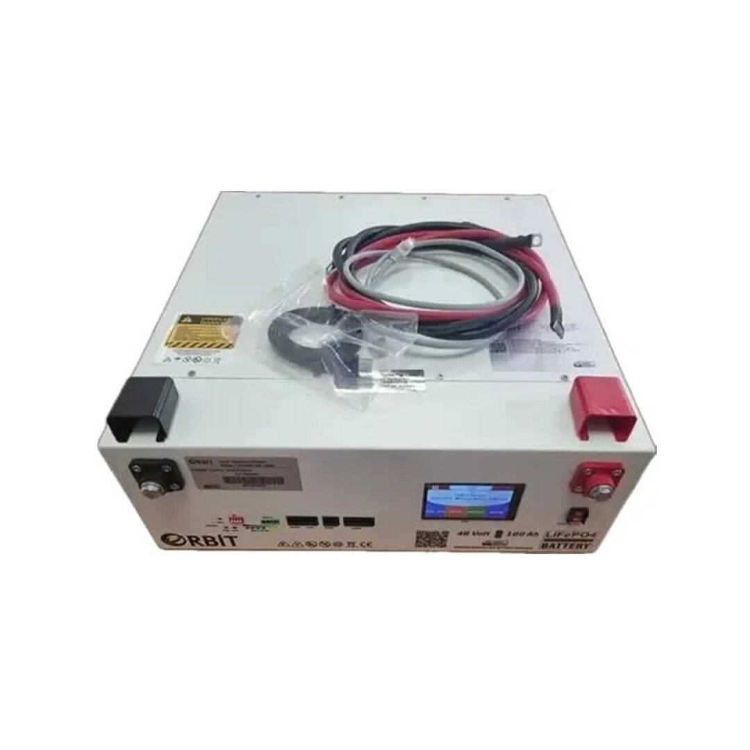 51.2V 100Ah Ekranlı Bluetooth LifePO4 Lityum Akü 6000 Döngü 1C