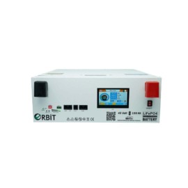 51.2V 100Ah Ekranlı Bluetooth LifePO4 Lityum Akü 6000 Döngü 1C
