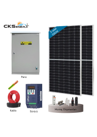 CksEnerji 2HP - 1.5kW Monofaze Pompa Hazır Sulama Paketi 