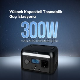 ttec PowerMax 300W Taşınabilir Güç İstasyonu